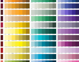 Color Chart Sample